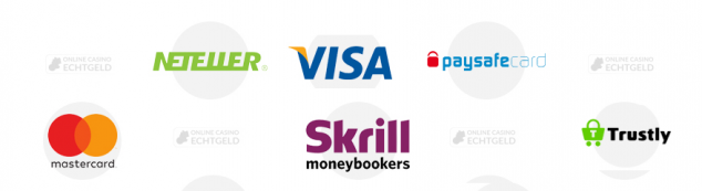 Trustly Neteller Visa Paysafecard