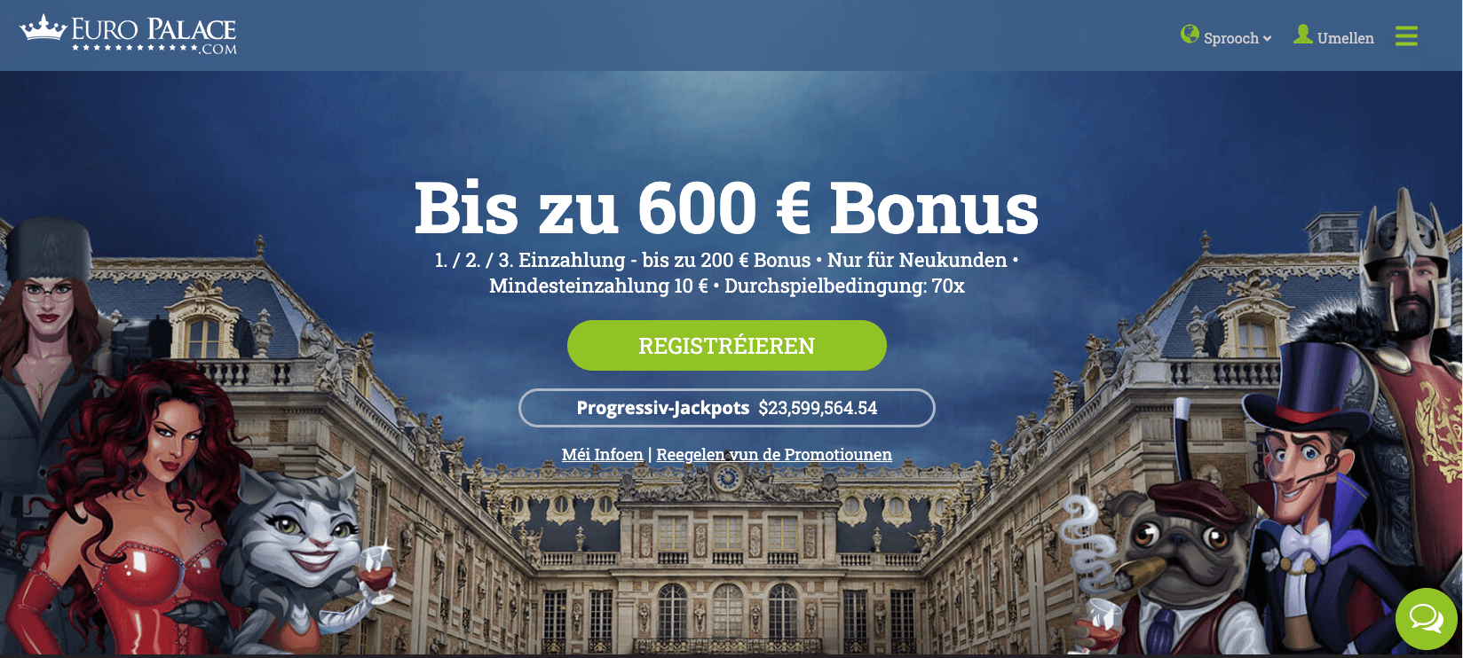 euro palace willkommens bonus